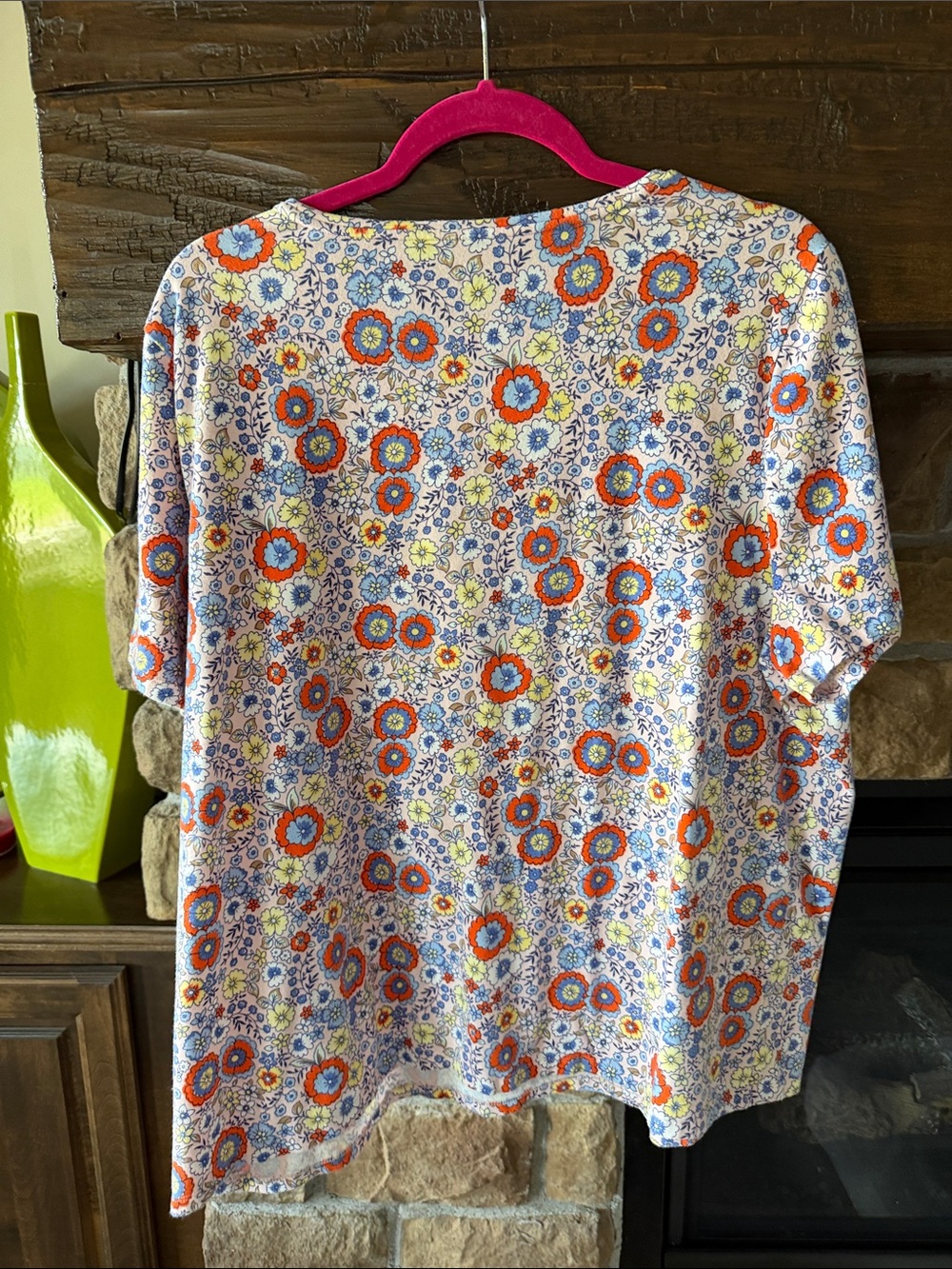 Talbots Floral Tee - Picture 4 of 5